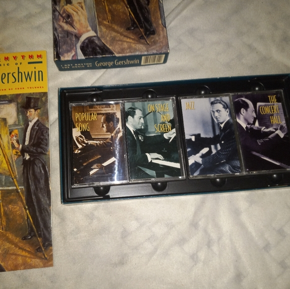 5 for $20 Collectable Set Of 4 "I GOT RHYTHIM" By George Gershwin Cassette Tapes - Picture 2 of 4